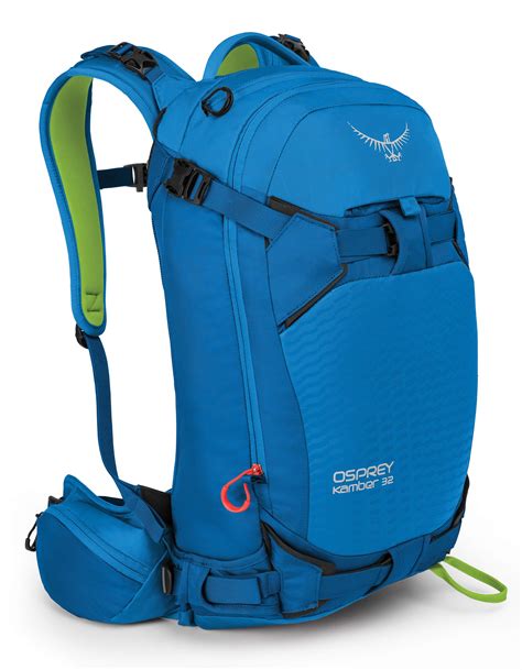 Osprey Packs Kamber 32 Men's Ski Backpack, Cold Blue, Small/Medium ...