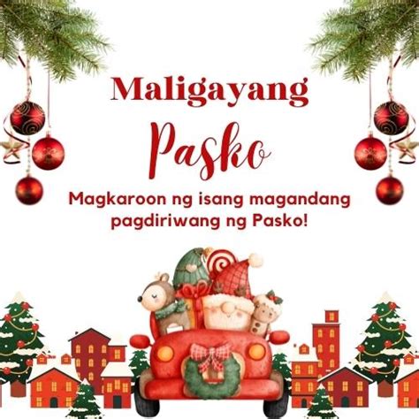 How to Say Merry Christmas In Tagalog Language