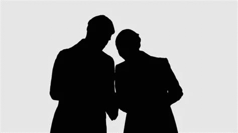 Two People Talking Silhouette Stock Footage ~ Royalty Free Stock Videos ...