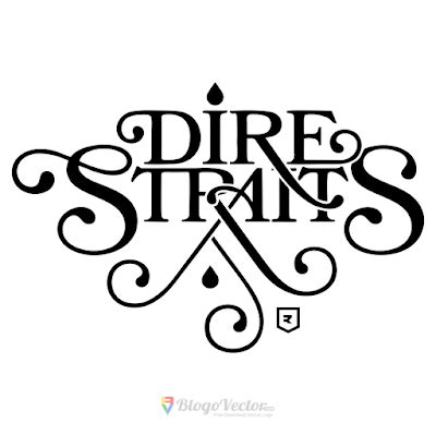 Dire Straits Logo Vector