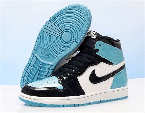 Air Jordan 1 WMNS Retro High OG UNC Patent (Blue Chill) Arriving Next ...