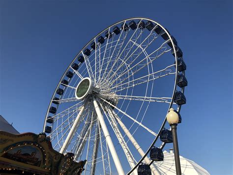 Ferris Wheel at Navy Pier #chicago #myphoto | Navy pier chicago, Navy ...