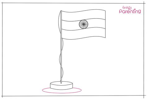 How to Draw Indian National Flag Step by Step