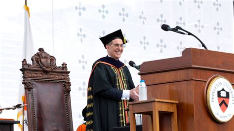 President Eisgruber's 2021 Commencement Address "Together, Six Feet Apart"