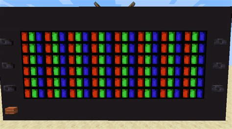 Chiseled Bookshelf TV LED - 1.20 (for pixel art) Minecraft Texture Pack