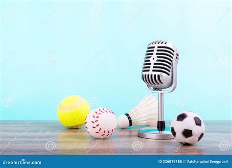 Football Commentator Studio Stock Photos - Free & Royalty-Free Stock ...