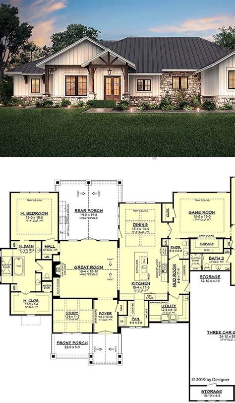 Ranch Style Home Designs And Floor Plans - Image to u