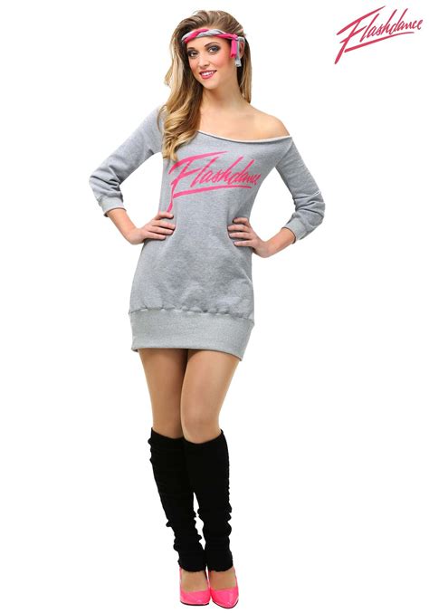 Women's Flashdance Costume | 80s Womens Movie Costumes