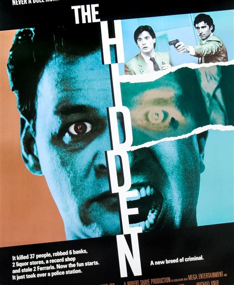 The Hidden / one sheet / USA