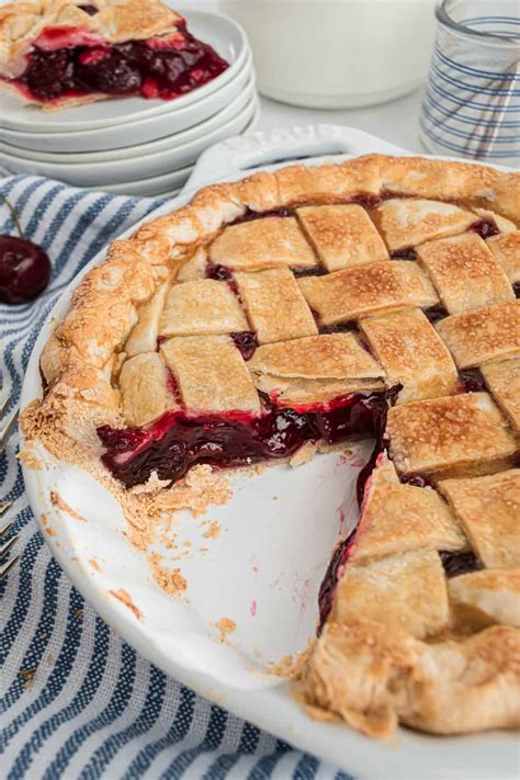 Cherry Pie Recipe- Shugary Sweets