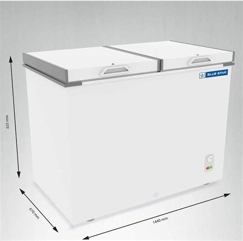 BLUE STAR Hard Top Deep Freezer at Rs 35000/piece | Blue Star Freezer ...