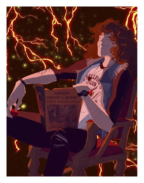 Eddie Munson / Print / Fan Art / Stranger Things / Metal / - Etsy