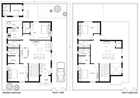 4 Bedroom House Plans - Houzone