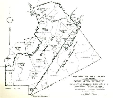 Dedham, Massachusetts Town Records for Jonathan Fairbanks: Part I 1636 ...