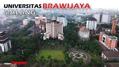 Universitas BRAWIJAYA Malang (Video Drone 4K) - YouTube