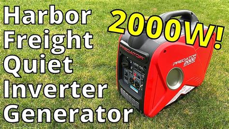 How Good Is The Harbor Freight Predator 2000w Super Quiet Inverter ...