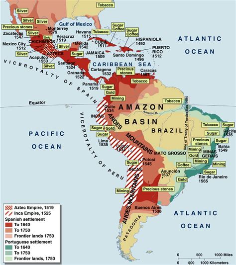 The American Empires of Spain and Portugal, 1492-1750. #America # ...