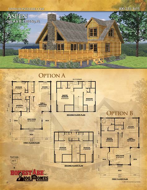 Log Cabin Floor Plans With Pictures - floorplans.click