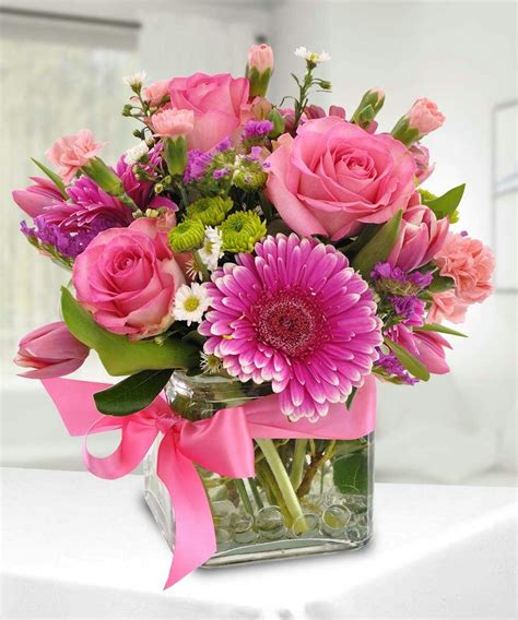 Pink Sensation - Pink Roses - Floral Arrangements- Beneva Flowers ...