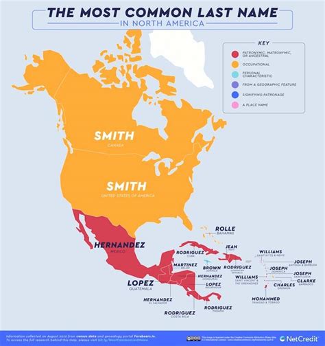 Chingum — Discover Curiosities: Map Shows The Most Common Surnames In ...