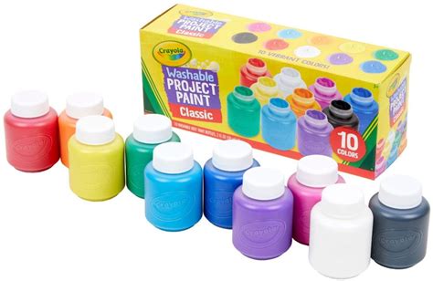 Crayola Washable Kid's Paint 10-Count Pack as low as $4.97!