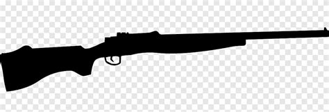 Sniper rifle Firearm Pistol Gun, sniper rifle, handgun, silhouette png ...