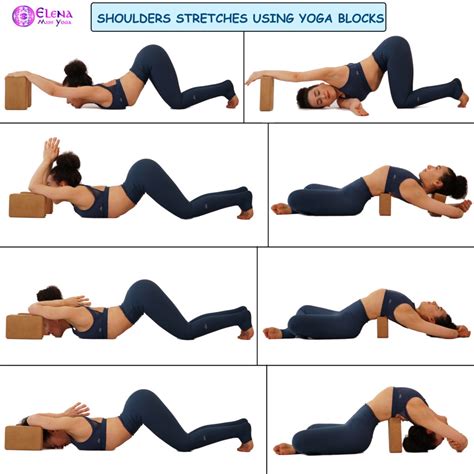 SHOULDERS STRETCHES USING YOGA BLOCKS – Elena Miss Yoga