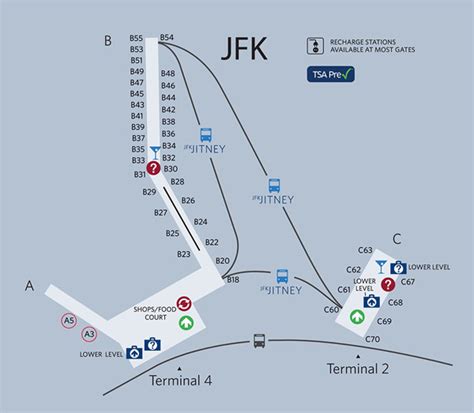 Delta Airlines JFK Terminal Map