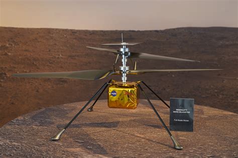 NASA's Ingenuity helicopter to make first Mars flight in April | Daily ...