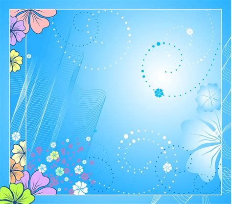 Premium Vector | Vector floral background