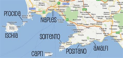 Amalfi Coast Map – Amalfi Coast Tours