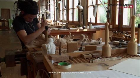 Brienz wood carving school - YouTube