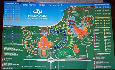 "Plan der Hotels Palladium, Riviera Maya" Grand Palladium Colonial ...