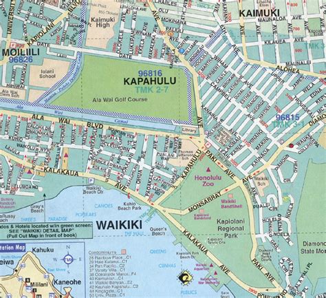 Map of Waikiki Pictures | Map of Hawaii Cities and Islands