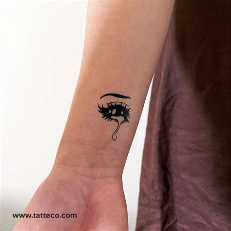 Crying Eye Temporary Tattoo by Tukoi - Set of 3 – Tatteco