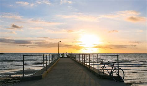 My Melbourne Experience, and beyond: Sunset at St. Kilda Beach last Friday