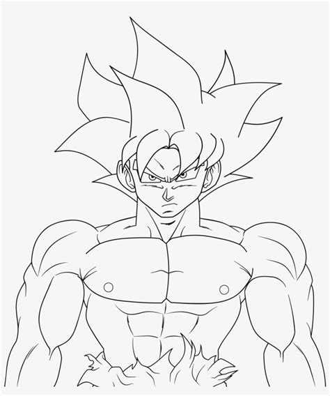 100+ EPIC Best Goku Ultra Instinct Drawing Black And White ...