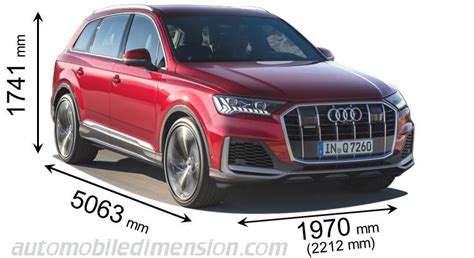 Audi Q7 dimensions, boot space, weight and similars