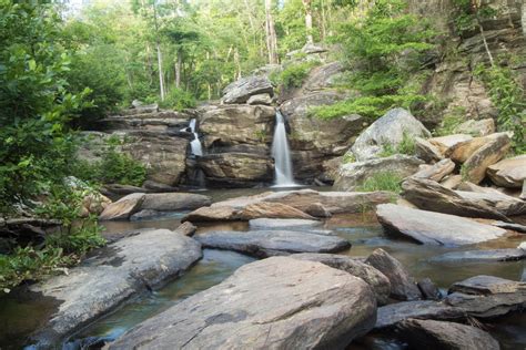 Hiking Map for Cheaha Falls via Chinnabee Silent Trail