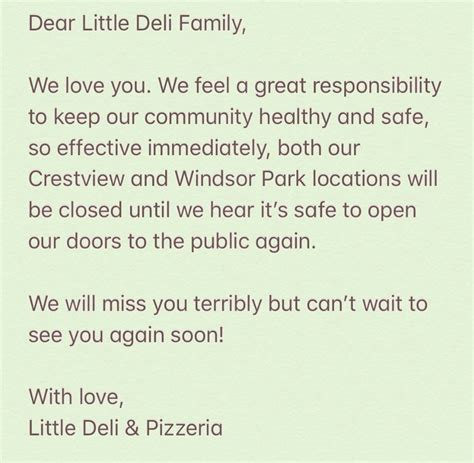 Little deli is closing ;( : Austin