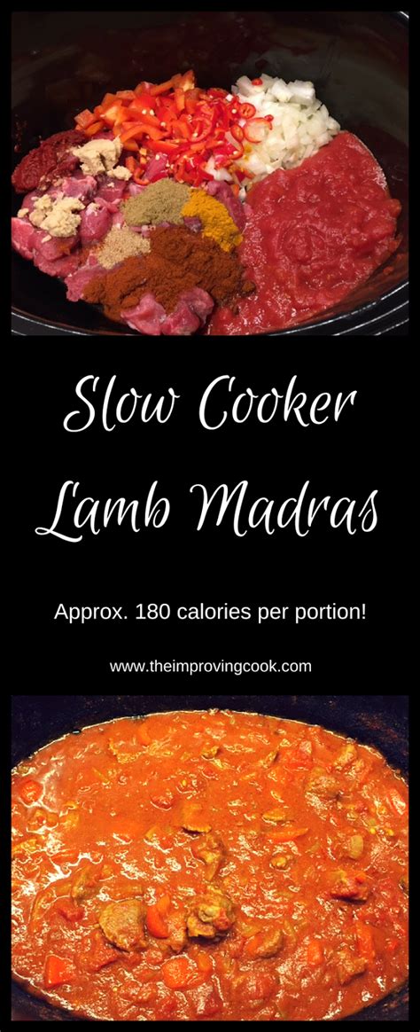 Slow Cooker Lamb Madras