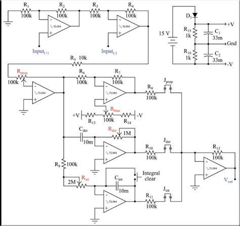 Analog Pid Circuit Diagram