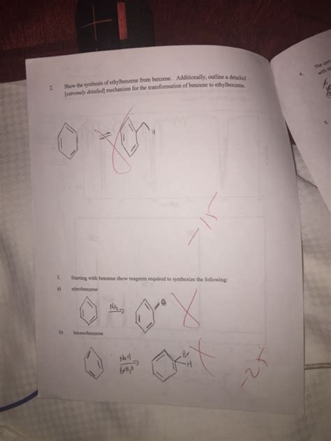 Solved Show the synthesis of ethylbenzene from benzene. | Chegg.com