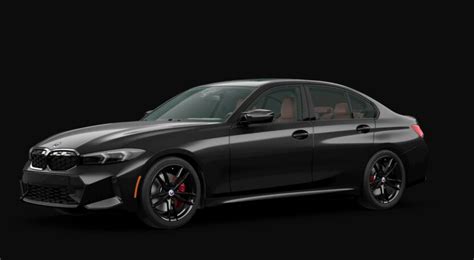 √2023 BMW M340i Black Sapphire With M Anniversary Logo Featured On ...