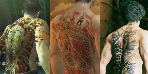 The Most Iconic Tattoos In The Yakuza Series☺️ Descubra o mundo de ...