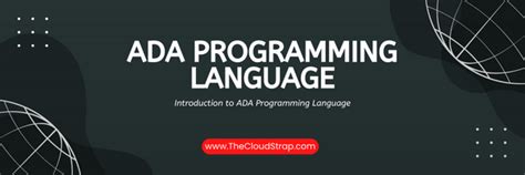 ADA Programming Language » TheCloudStrap