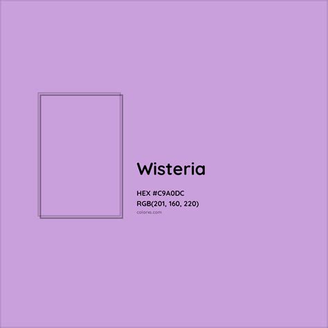 Wisteria Complementary or Opposite Color Name and Code (#C9A0DC ...