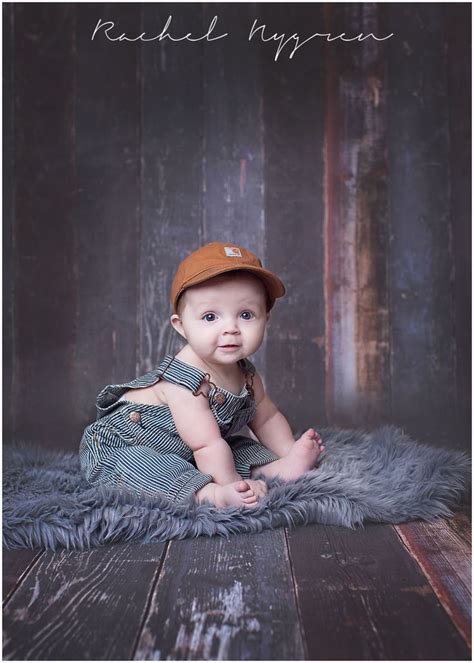 6 Month old boy // Rachel Nygren Photography - Ft. Lewis, WA | 6 month ...