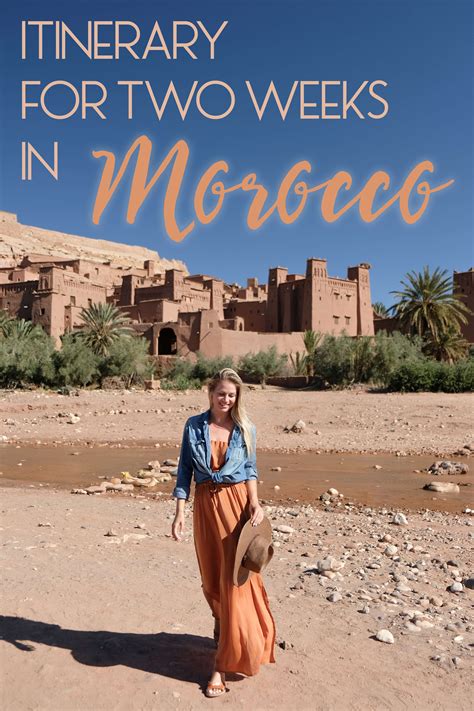 Itinerary for Two Weeks in Morocco • The Blonde Abroad