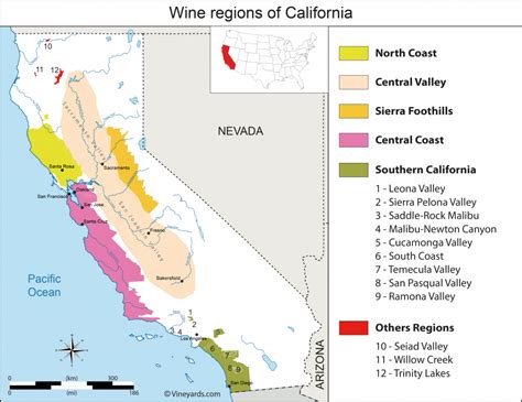 California Wine Country Map | Printable Maps